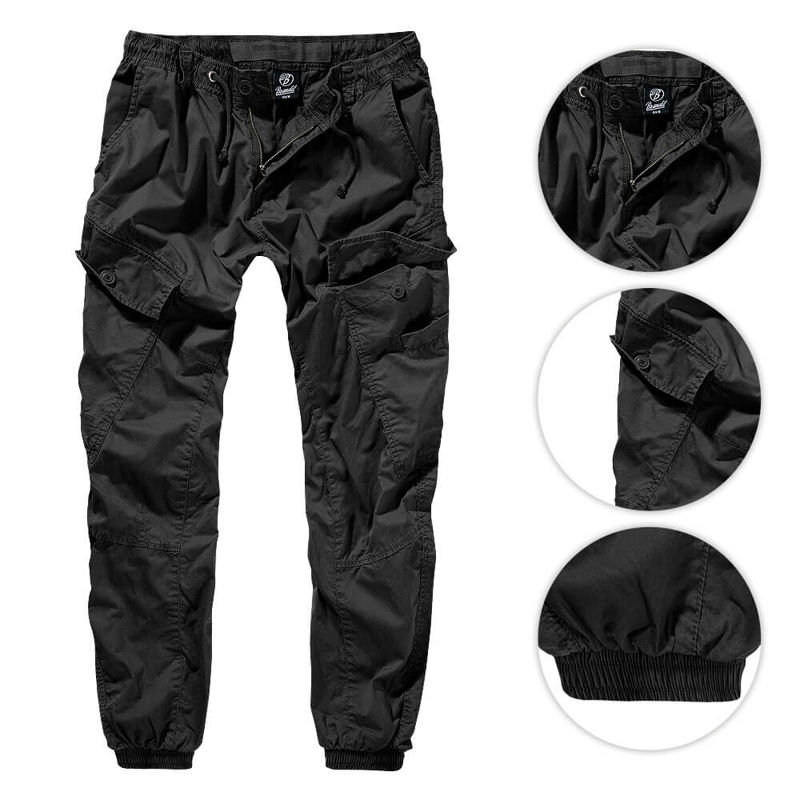 Brandit Spodnie Joggery Ray Vintage Czarne - XXL
