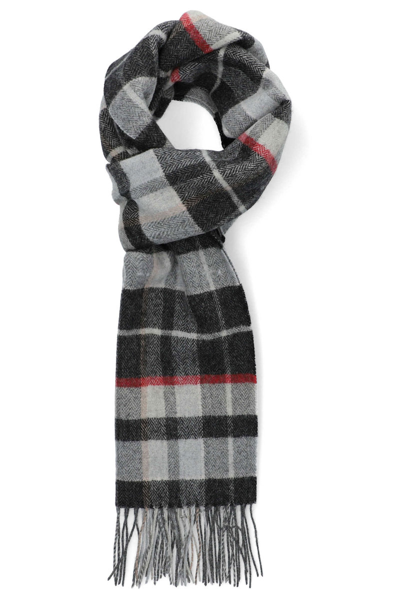 Szal Szaro-Czarny w Kratę