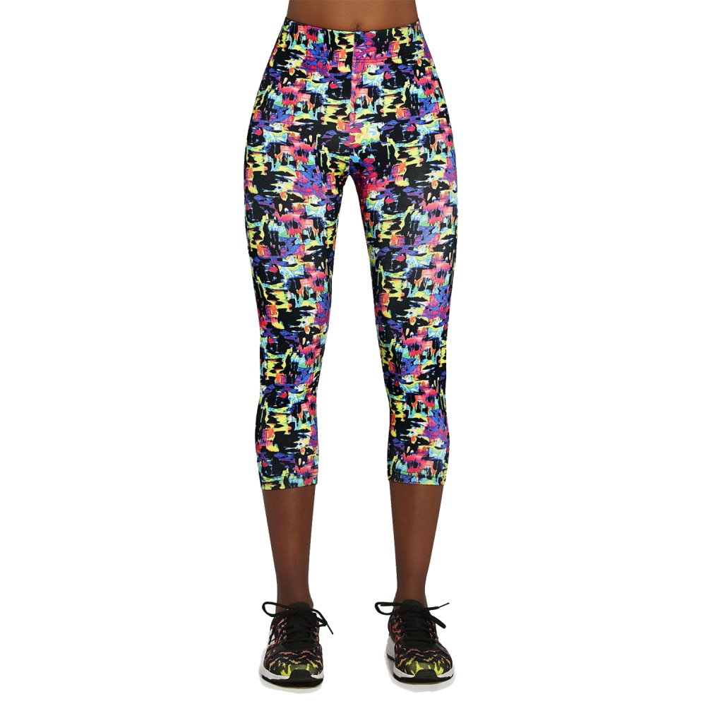 Damskie legginsy sportowe BAS BLACK Revel 70, Wielokolorowy, XL
