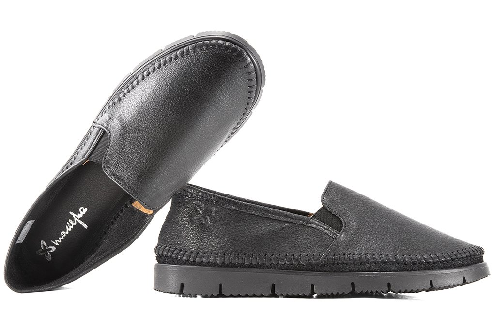 MACIEJKA 03512-38 PÓŁBUTY DAMSKIE BALERINKI MOKASYNY 40 Czarny