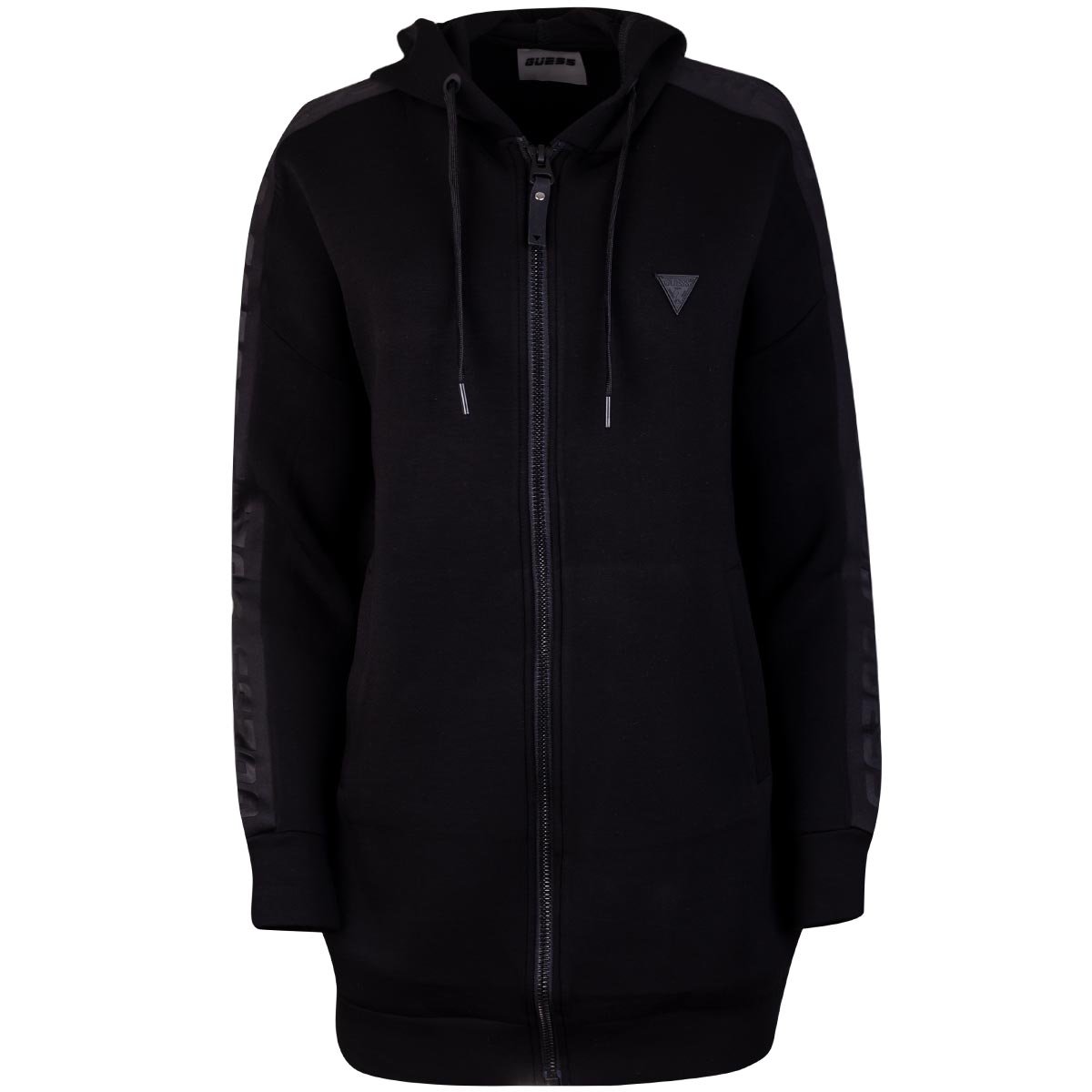 Guess Damska Bluza Allie Long Hooded Sw Black V2Rq11K7Uw2 Jblk Xs