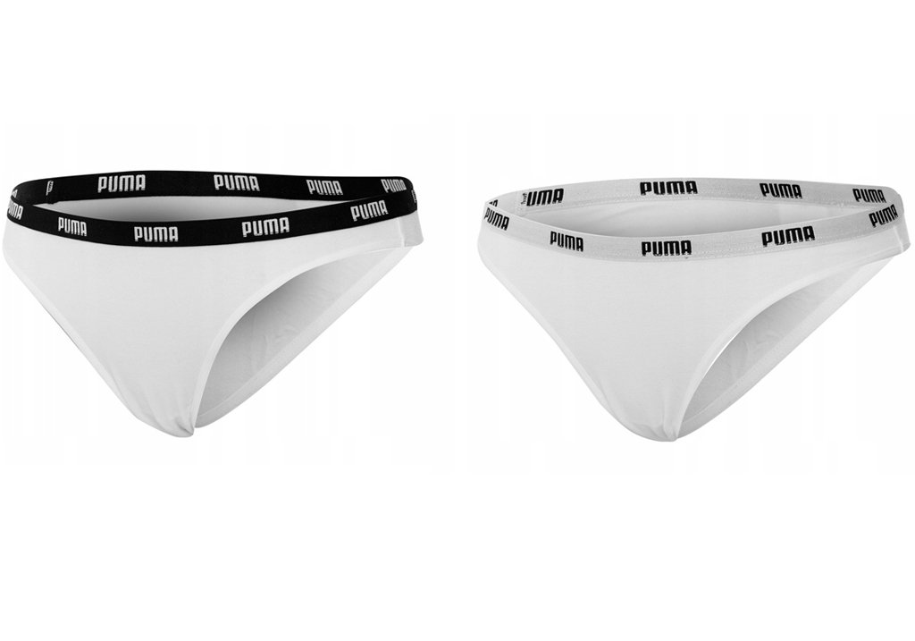 Puma Majtki Damskie Bikini 2P Hang White 907847 04 Xs