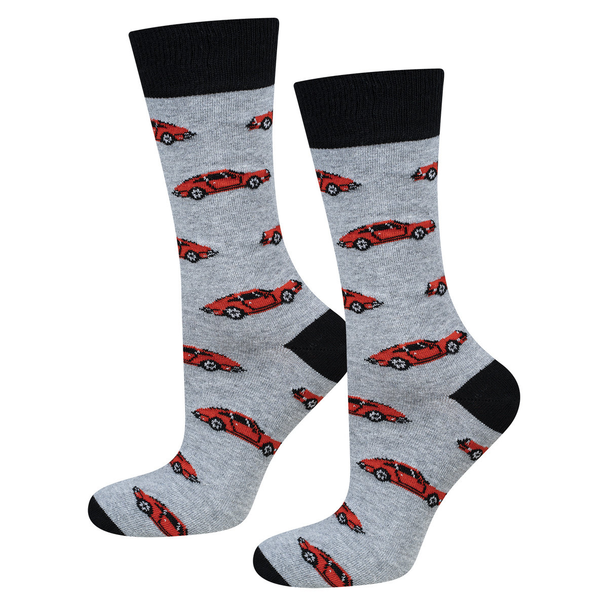 Skarpetki męskie kolorowe SOXO GOOD STUFF samochody - 40–45