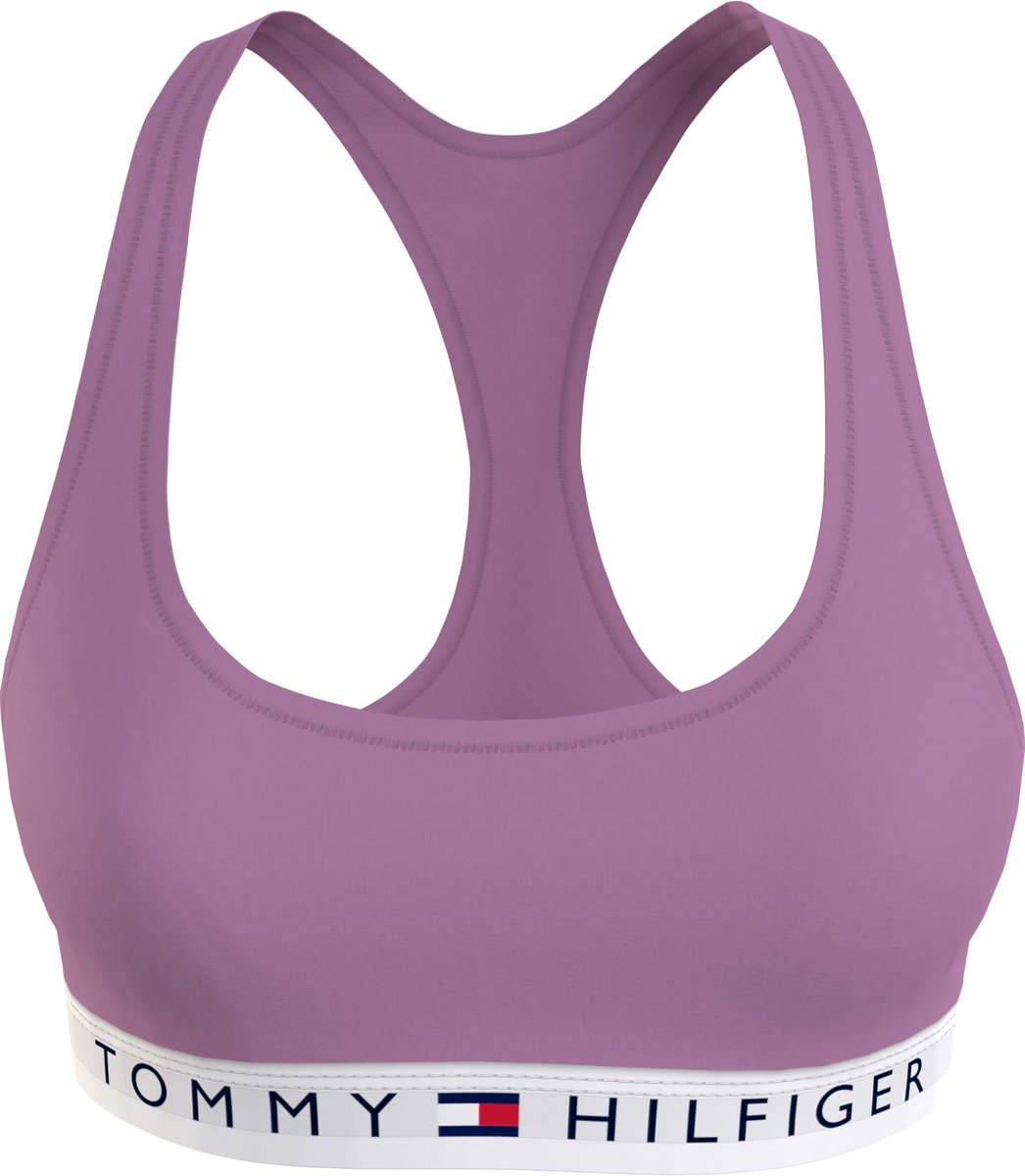 TOMMY HILFIGER DAMSKI STANIK BIUSTONOSZ BRALETTE PINK UW0UW02037 VUN S