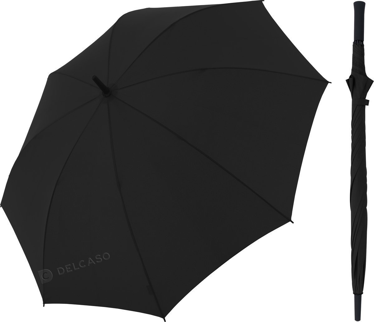 Parasol długi Doppler Zero Golf XXL czarny