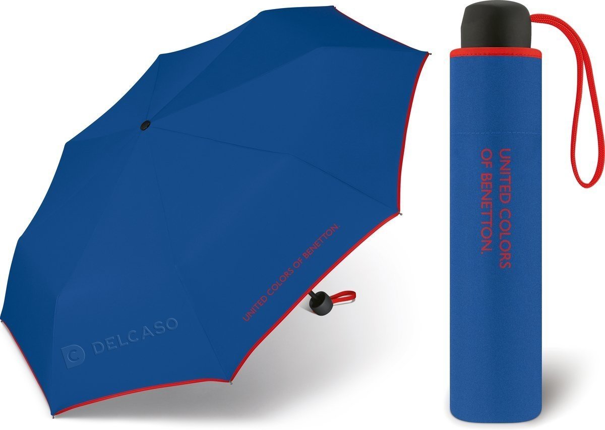 Parasol Benetton Super Mini niebieski