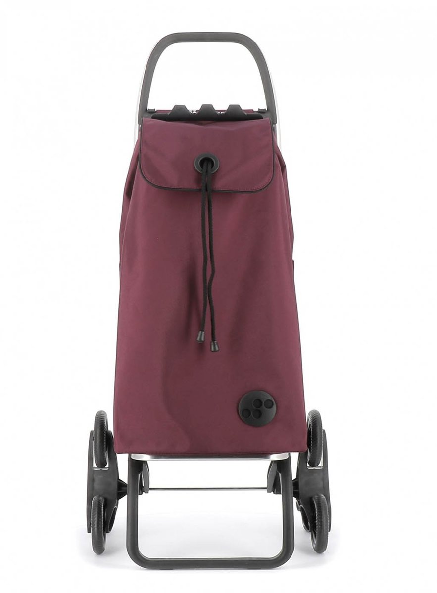 Wózek na zakupy Rolser Logic RD6 I-Max MF składany - burdeos