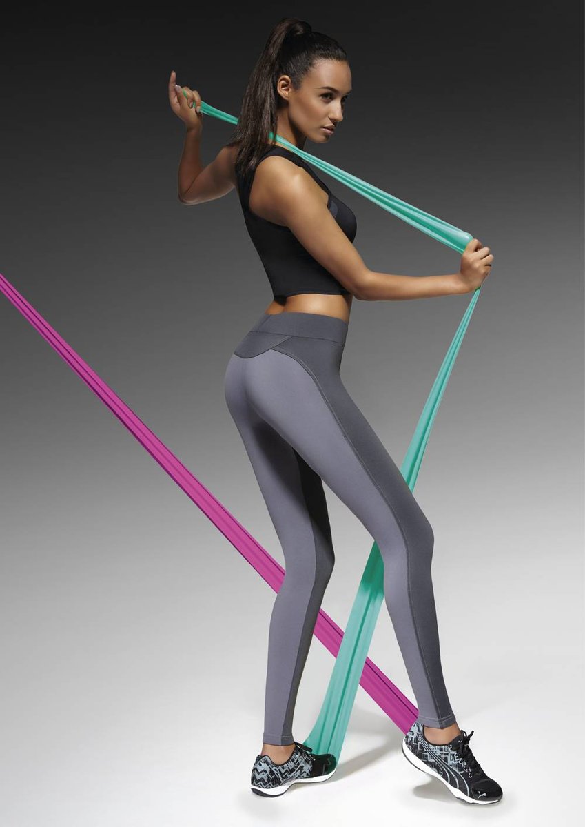 Damskie legginsy sportowe, Bas Bleu