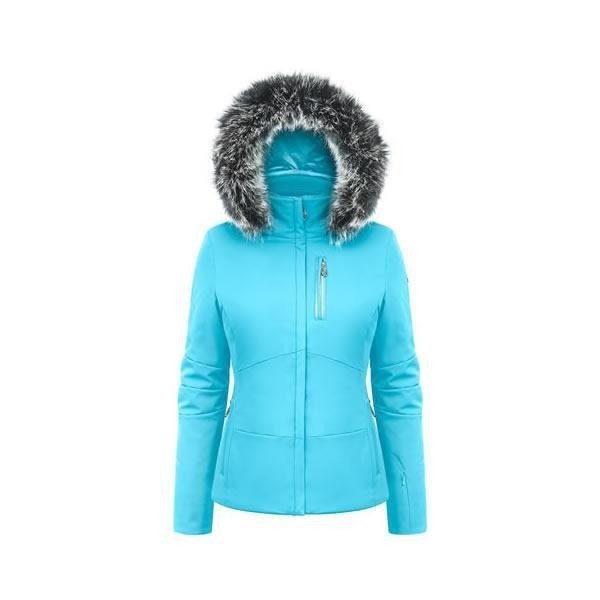 Kurtka damska POIVRE-BLANC W17-0802 WO/A lazurowy - S