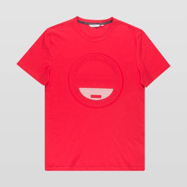 T-Shirt Męski Antony Morato Super Slim Fit Pepper - Xl