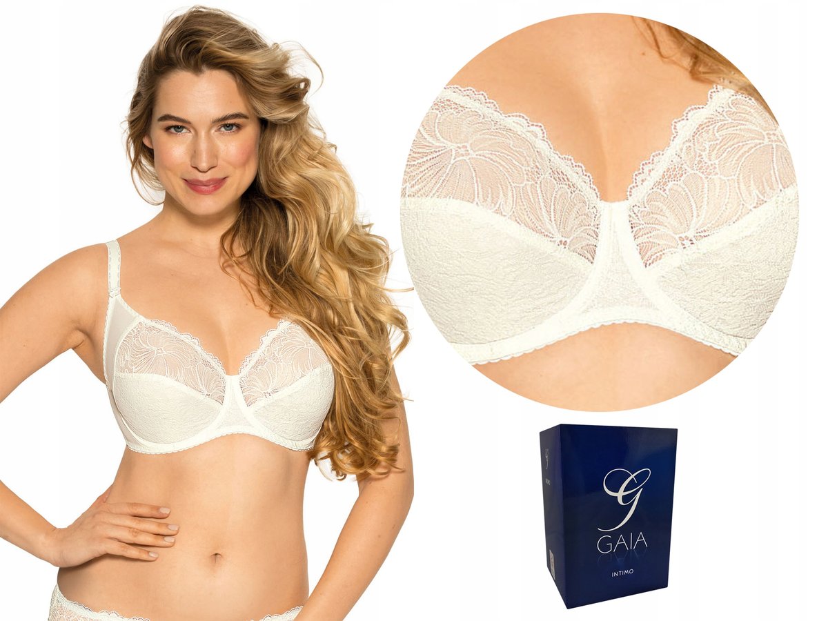 Gaia 534 Chantal Biustonosz Soft, Ecru, 80B
