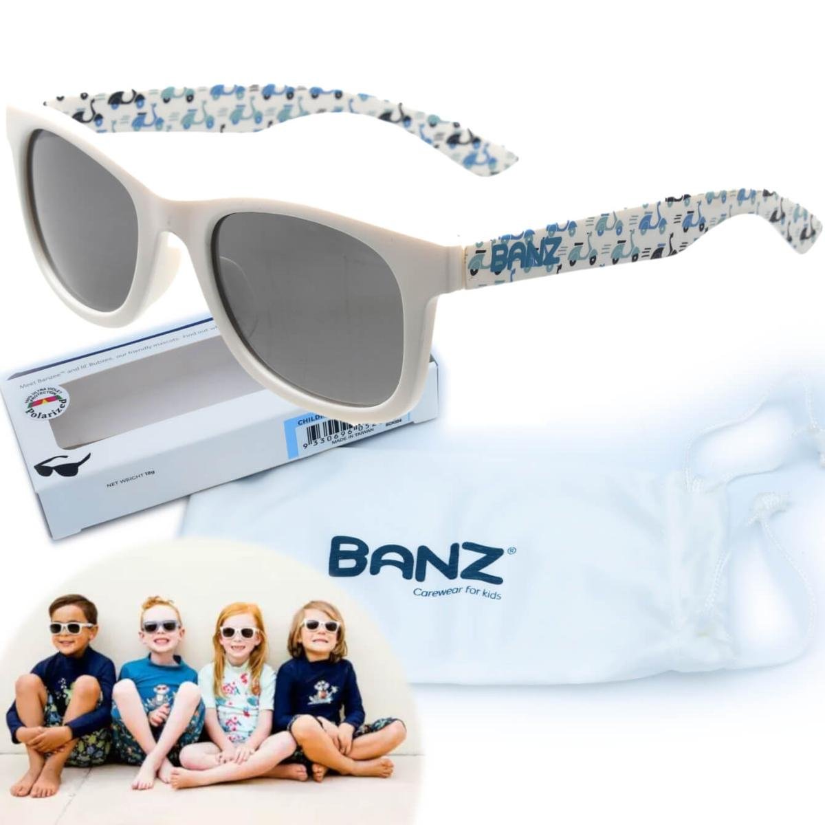 Okulary przeciwsłoneczne dzieci 2-5lat UV400 BANZ Kidz Banz