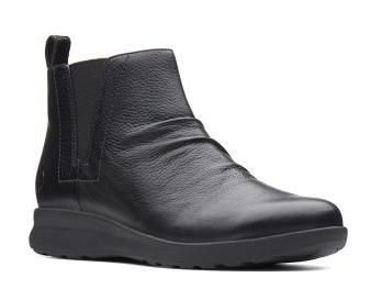 Un Adorn Mid [black leather] - rozmiar 42