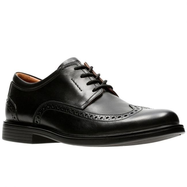 Un Aldric Wing [black leather] - rozmiar 45
