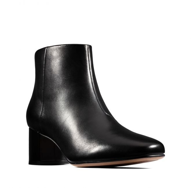 Sheer Flora [black leather] - rozmiar 37.5