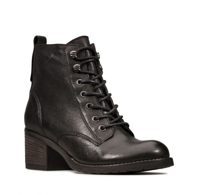 Thornby Lace [black leather] - rozmiar 37