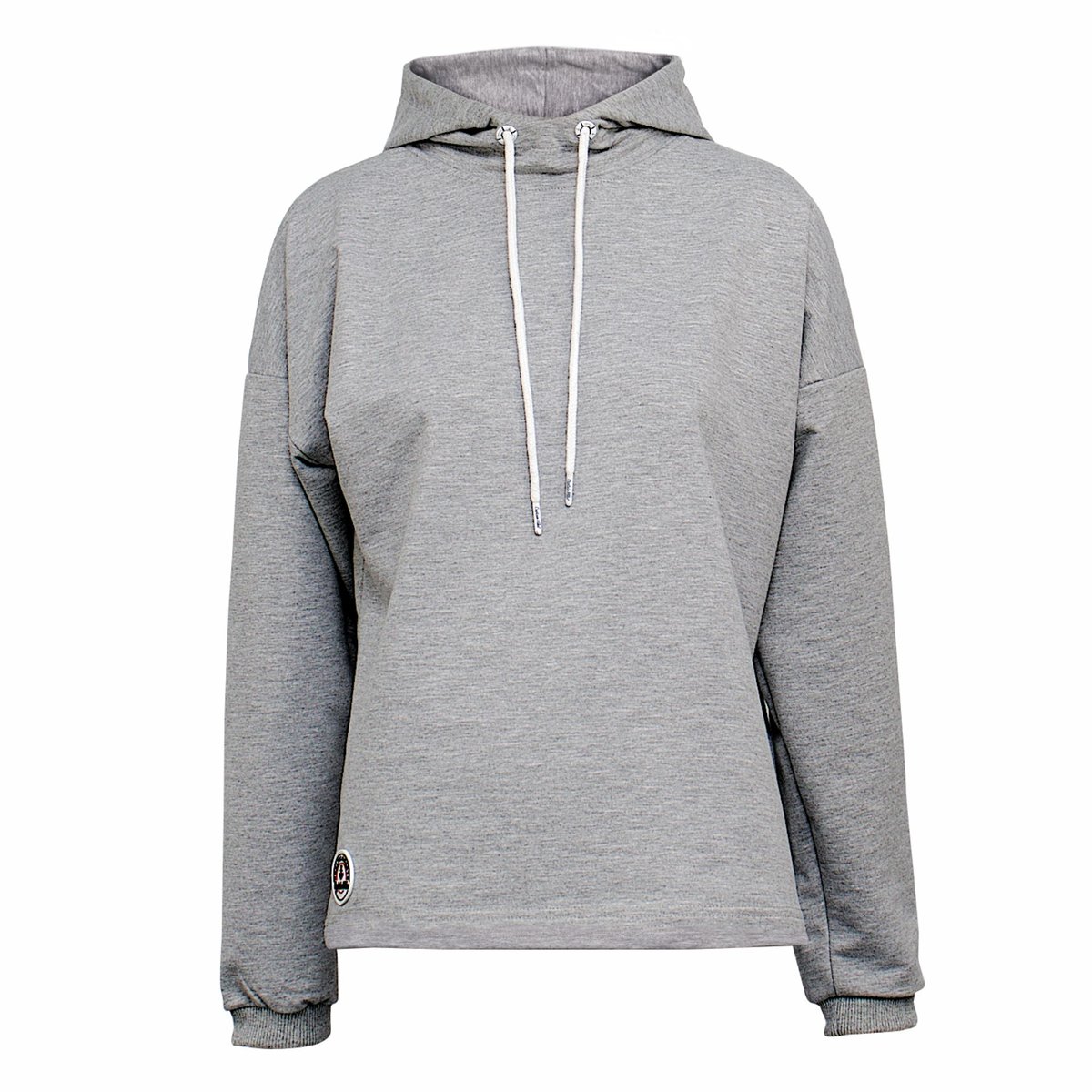 Bluza Damska Z Kapturem Szara Captain Mike Rozmiar Xl