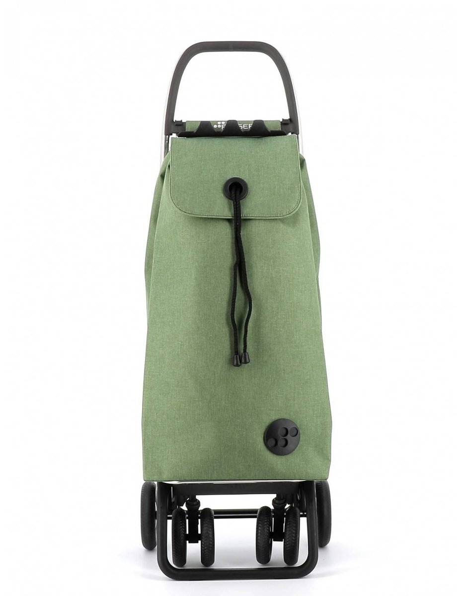 Wózek na zakupy składany Rolser I-MAX TWEED - green