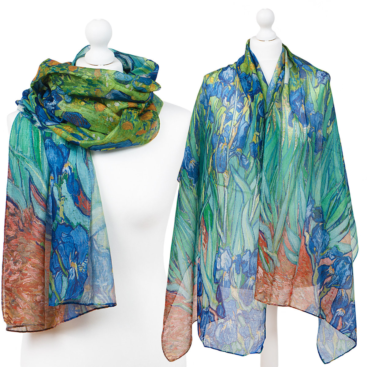 Duży Wiosenny Szal Chusta Apaszka Piękne Wzory Art - Sza-Art-5