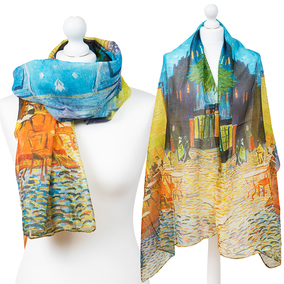 Duży Wiosenny Szal Chusta Apaszka Piękne Wzory Art - Sza-Art-9