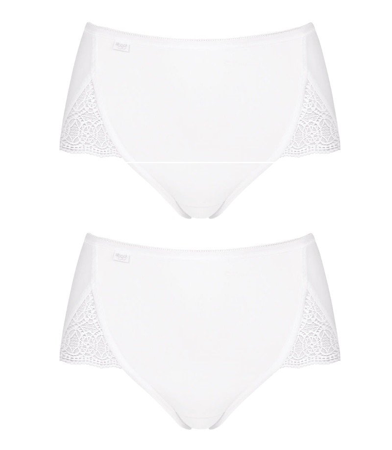 Sloggi, 2 x Majtki damskie sloggi Pure Sense Luxe Maxi C2P, rozmiar 38