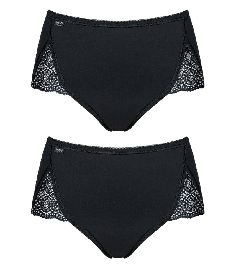 Sloggi, 2 x Majtki damskie sloggi Pure Sense Luxe Maxi C2P, rozmiar 46