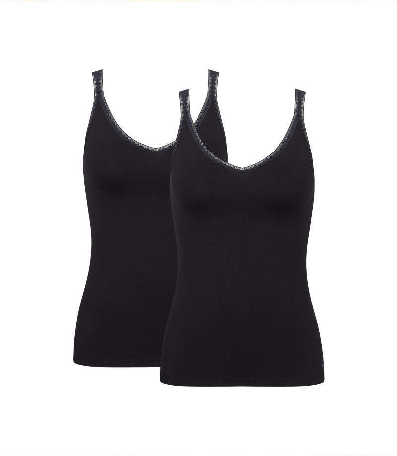 Sloggi, 2 x Koszulka damska sloggi GO Shirt 01 C2P, rozmiar L