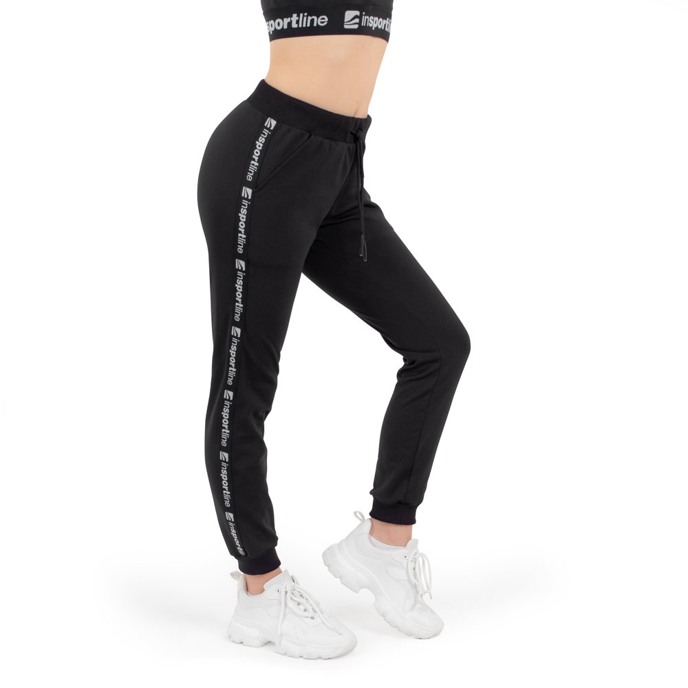 Damskie spodnie dresowe inSPORTline Comfyday Woman, , Czarny, XS