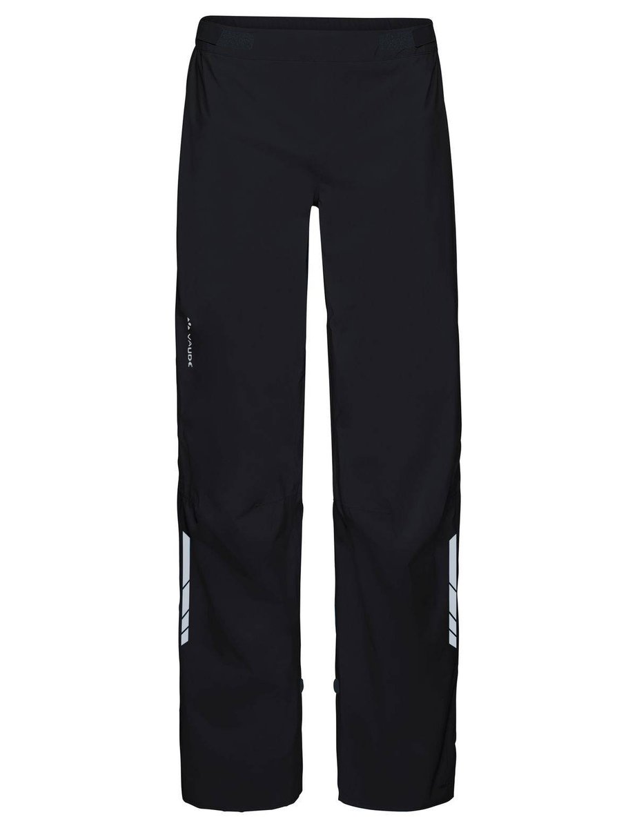 Spodnie rowerowe przeciwdeszczowe męskie długie VAUDE Men's Moab Rain Pants czarne