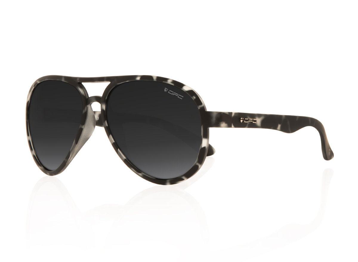 Okulary Przeciwsłoneczne Opc Fashion Bali Matt Black- White + Etui/ Opc