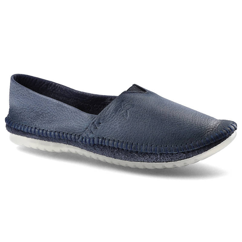 Maciejka, Baleriny, 01930-17/00-0 Granat Jeans, rozmiar 38