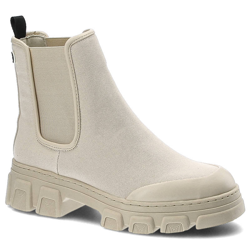 Tamaris, Botki, 1-25401-28 418 Ivory, rozmiar 39