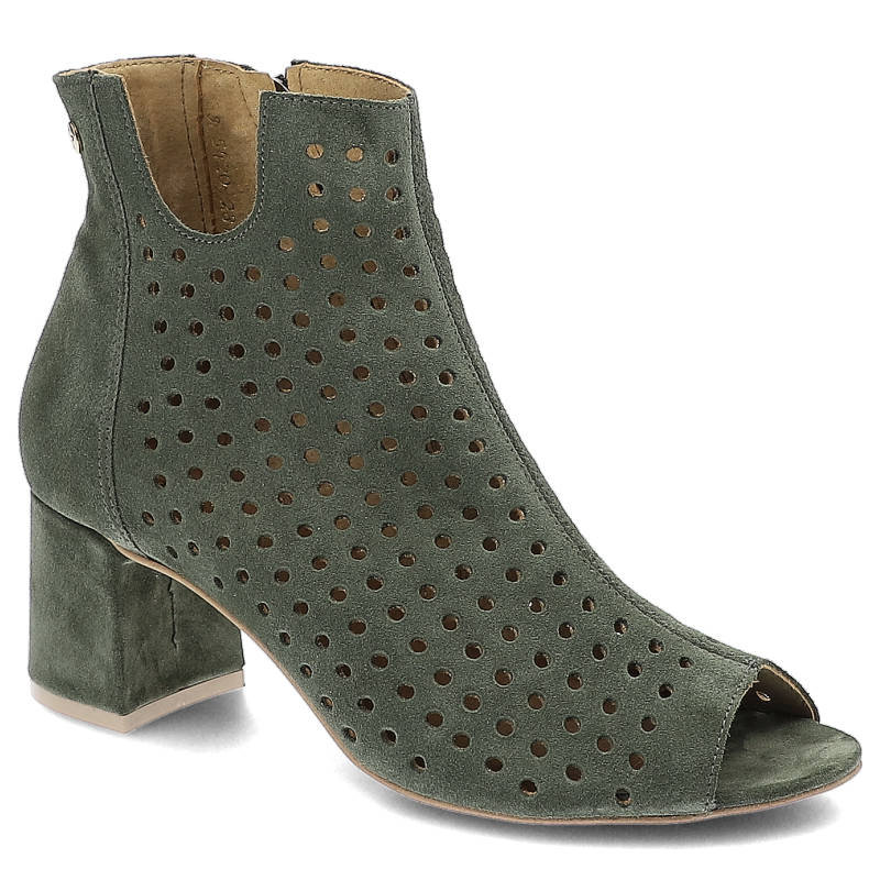 Maciejka, Botki, 05420-09/00-5 Zielony, rozmiar 36