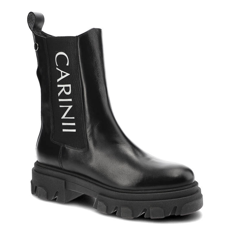 Carinii, Botki, B8020_-E50-000-000-E33 Czarny, rozmiar 37