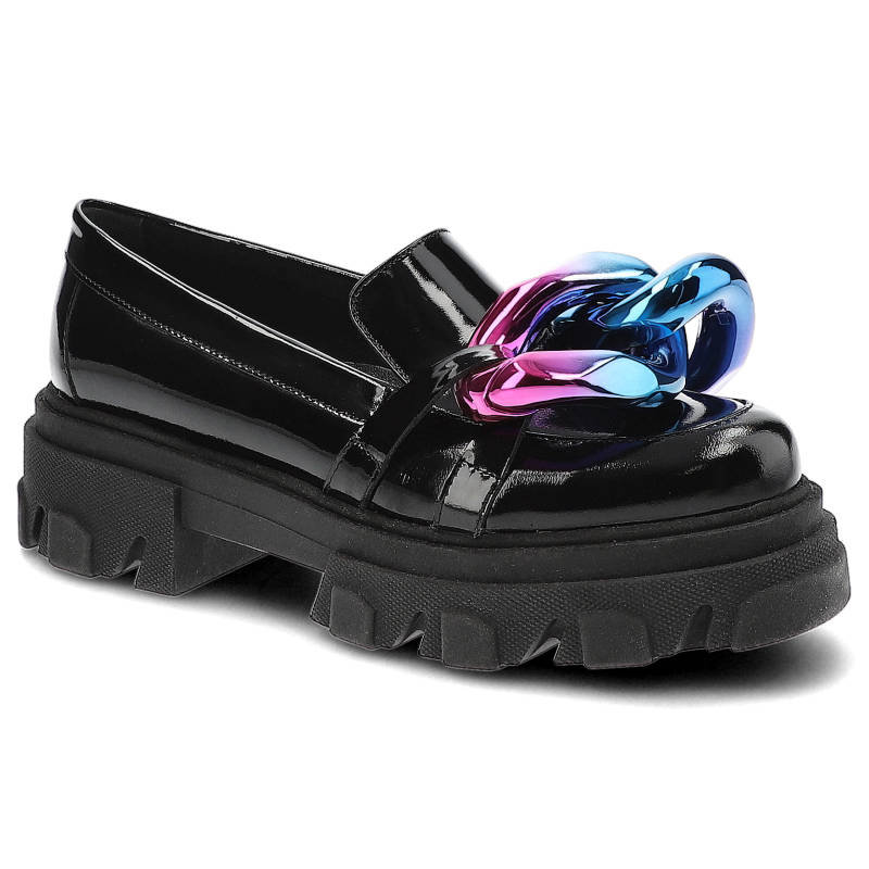 Carinii, Półbuty, B7937_-037-000-000-E33 Czarny, rozmiar 36