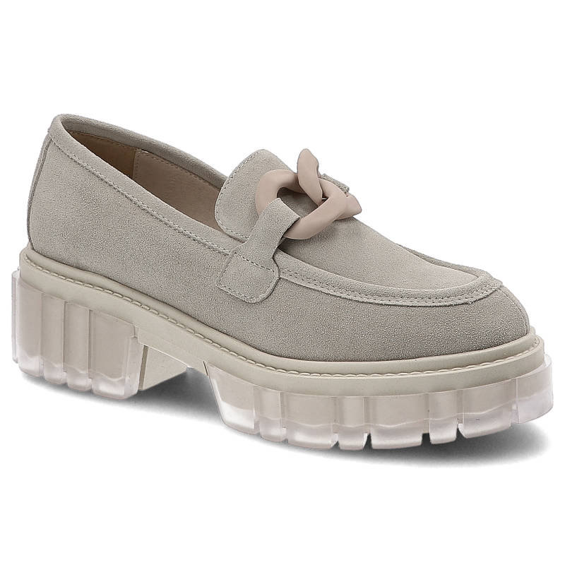 Karino, Półbuty , 4269/001-P Beż/Welur, rozmiar 40