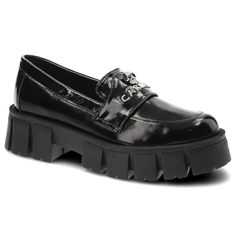 Carinii, Półbuty, B8569_-070-000-000-F57 Czarny, rozmiar 38