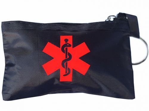 Apteczka / Brelok Cpr Ratownictwo Medyczne - Czarny Fluo
