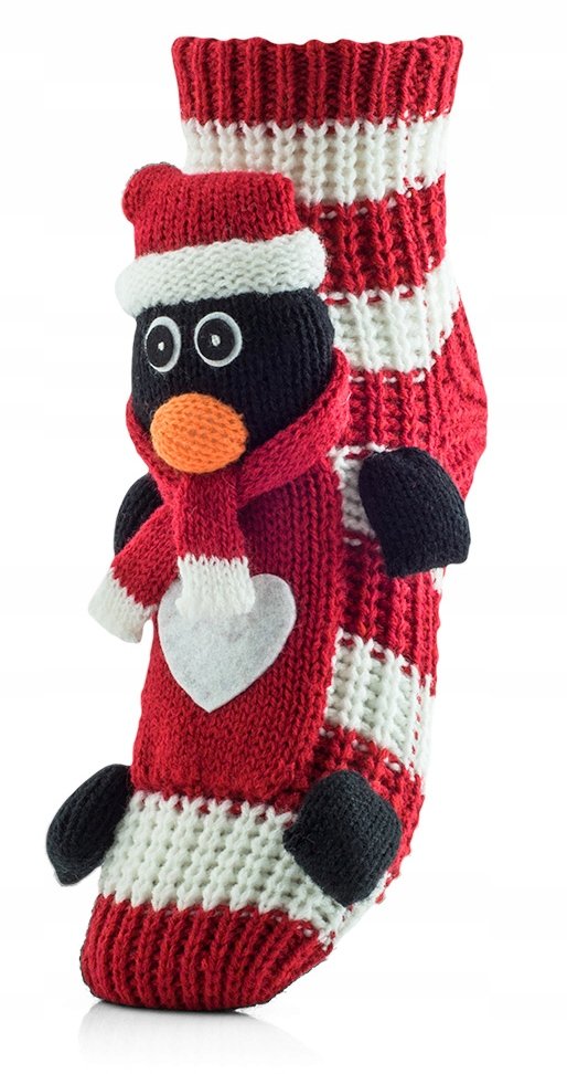 Świąteczne Skarpetki Damskie - Mikołajki, Święta