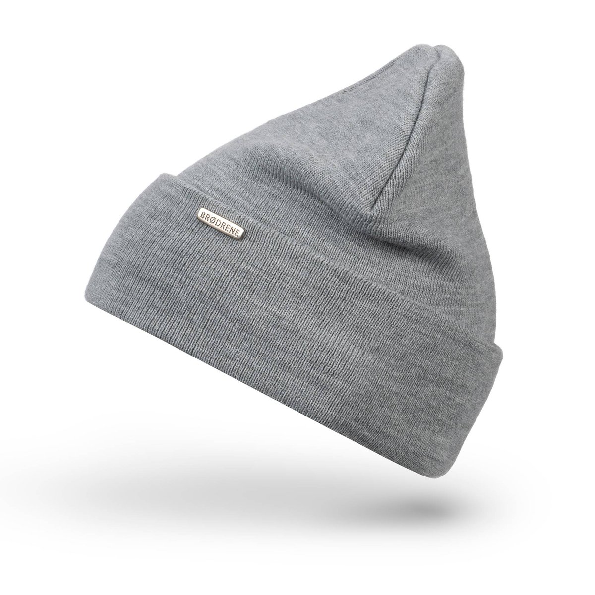 Jasnoszara damska czapka zimowa cz26 brodrene