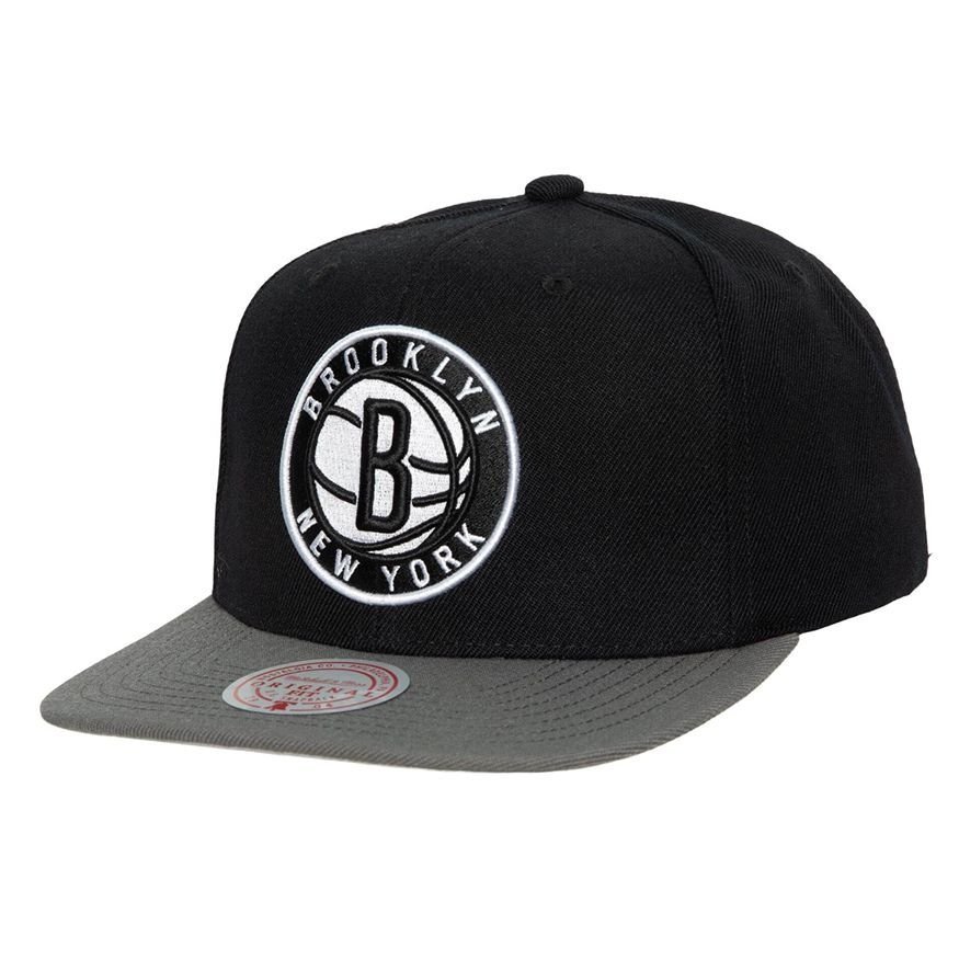 Mitchell & Ness Czapka Z Daszkiem Nba Brooklyn Nets Nba Team 2 Tone 2.0 Snapback Nba Nets Hhss3264-Bneyypppbkgy Osfm