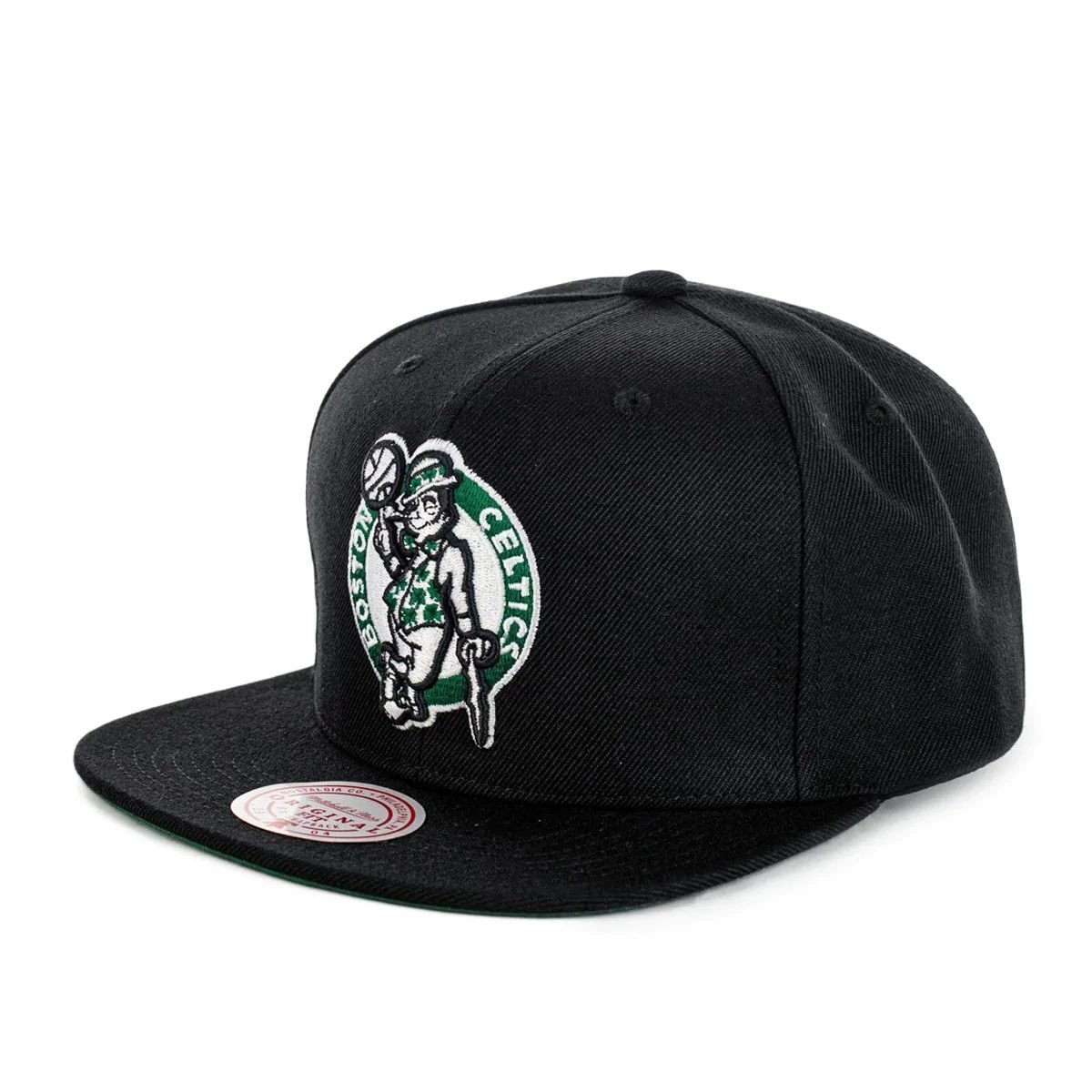 Mitchell & Ness Czapka Z Daszkiem Nba Boston Celtics Top Spot Snapback Hwc Celtics Hhss2976-Bceyypppblck Osfm Czarny