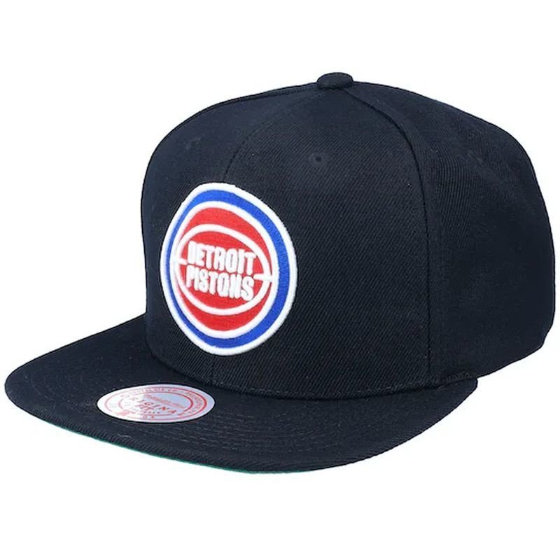 Mitchell & Ness Czapka Z Daszkiem Nba Detroit Pistons Top Spot Snapback Hwc Pistons Hhss2976-Dpiyypppblck Osfm Czarny