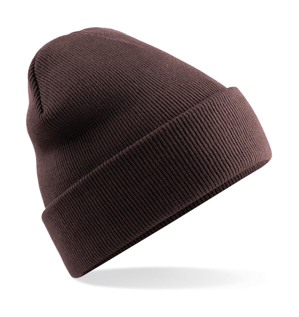 Czapka Beanie Beechfield Ciepła Zimowa Chocolate