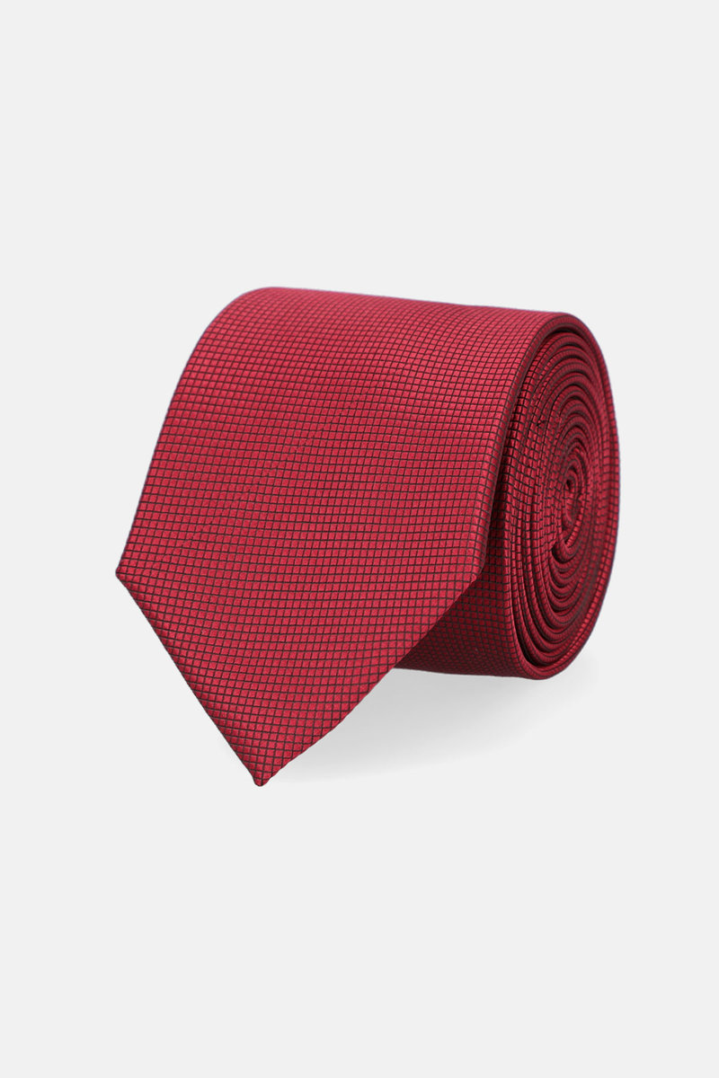 Krawat Bordowy