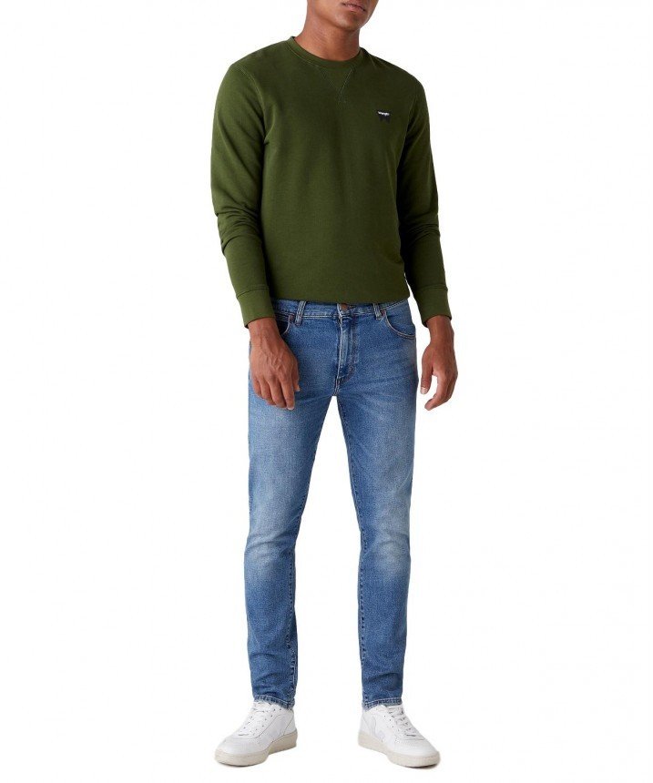 Jeansy Wrangler Larston Blue Fever   W18SQ892R 31 34