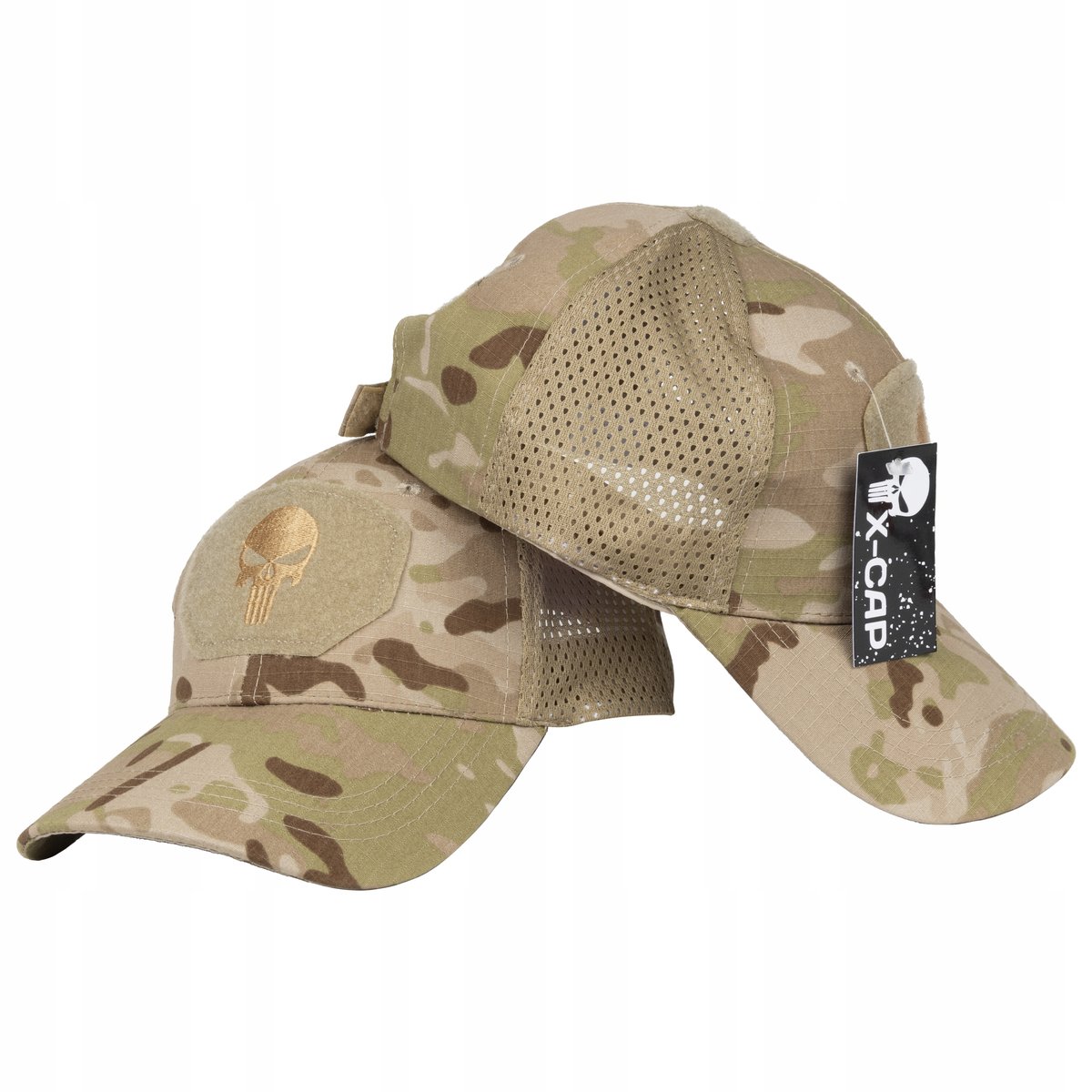 Czapka Z Daszkiem Męska Bejsbolówka Moro Z Siatką