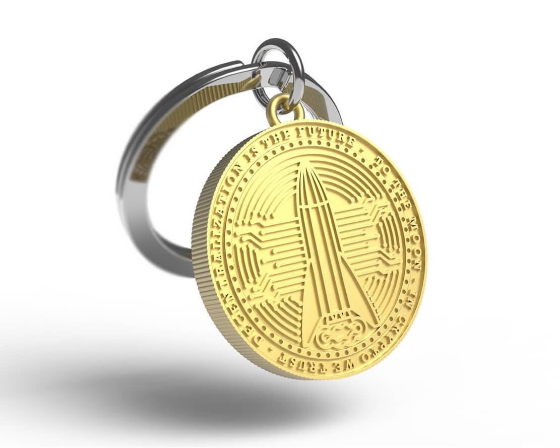 Brelok Do Kluczy Kryptowaluta