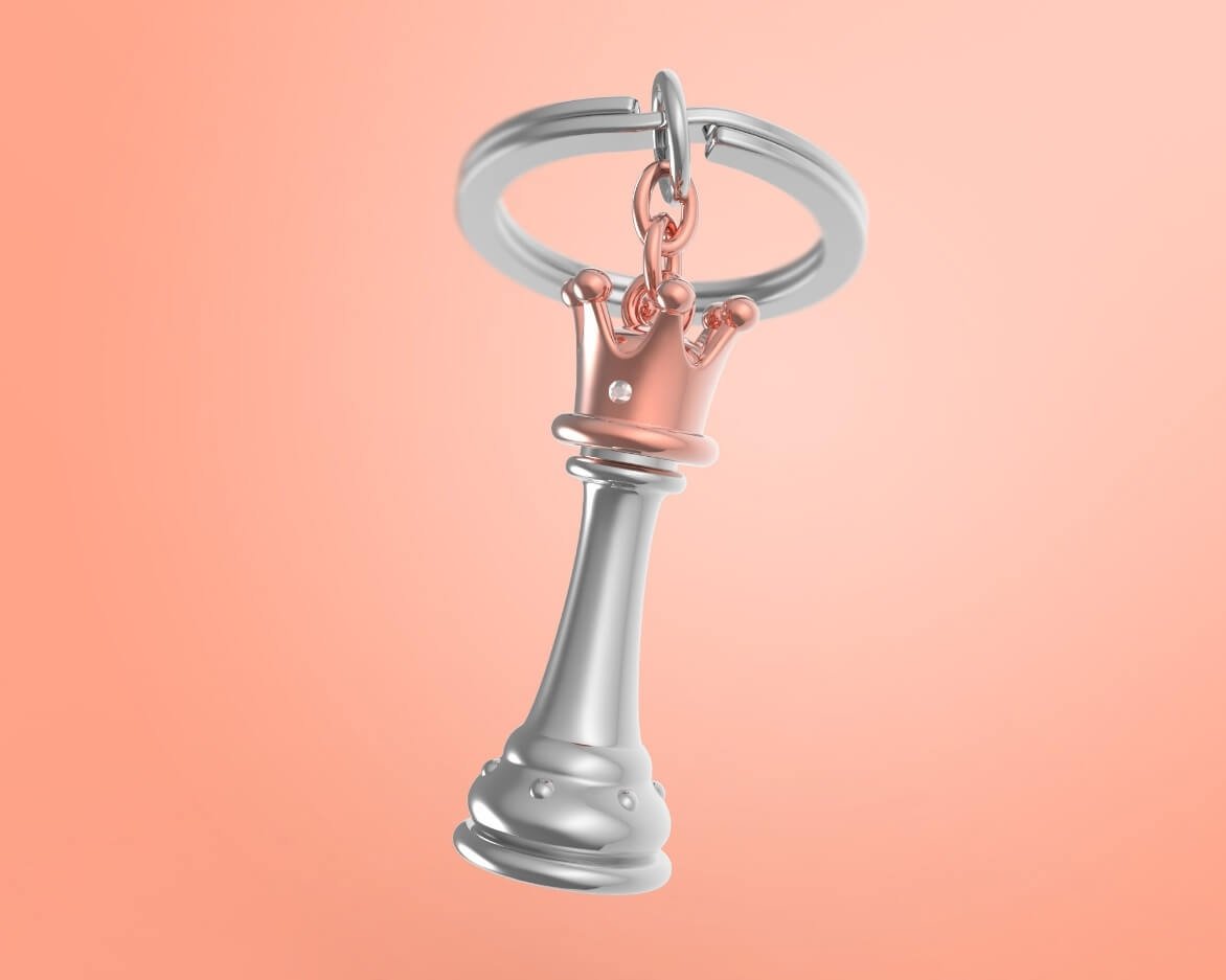 Brelok Królowa Szachowa - Meta