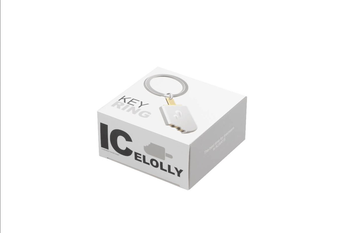 Breloczek Lody Na Patyku - Met